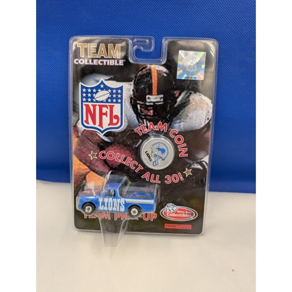 1998 Lions Team Pickup White Rose Collectibles Team Coin Vintage NFL Ford F-150
